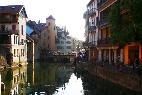 canal view in Annecy