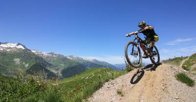 mountain biking