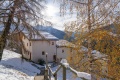 Path to apartment in winter