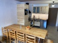Dining area with kitchen
